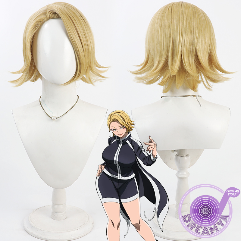 Synthetic Wigs - Kuina Sazanami Cosplay Pruik Tougen Anki