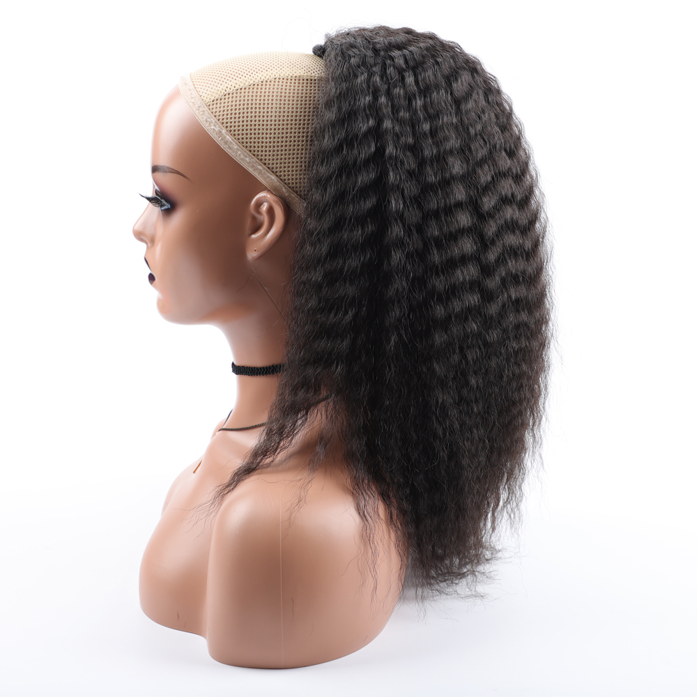 Nep synthetische trekkoord paa - Drawstring Afro Curly Puff Ponytail recensie en prijs